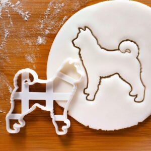 Akita Inu Dog Cookie Cutter for Baking | Japanese Dog-Shaped Biscuit, Fondant, and Clay Mold | Perfect Pet Lovers, Adoption Drives, Veterinary Events, Dog-Themed Treats | Loyal Dog (ONLY BODY)