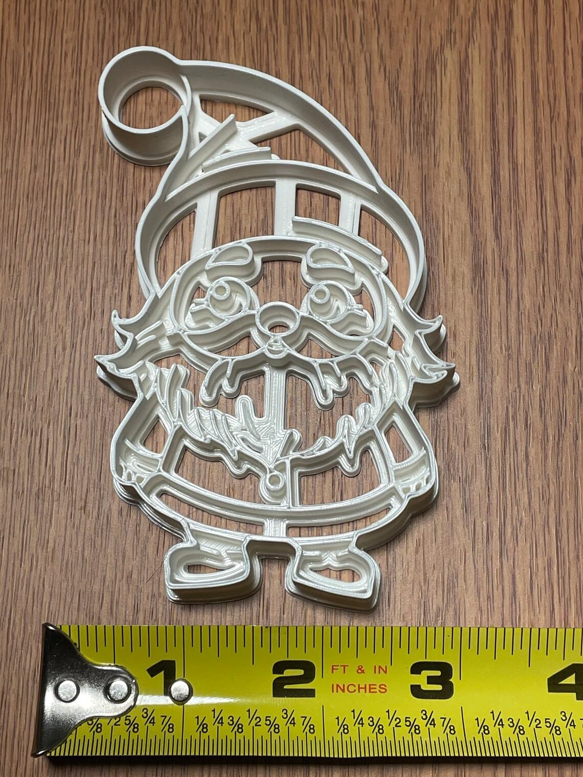 Cute Santa Black Cookie Cookie Cutter for Christmas Baking Holiday Treats Saint Nick Theme Cookie Mold Kitchen Tool for Winter Festivities New Year Celebrations and Festive Dessert - Image 3