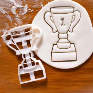 Trophy Cookie Cutter | Versatile for Cookies, Fondant, Craft Clay, and Cheese Dough | Ideal for Achievement Trophies, Sports Celebrations, and Achievement Events (ONLY TROPHY)