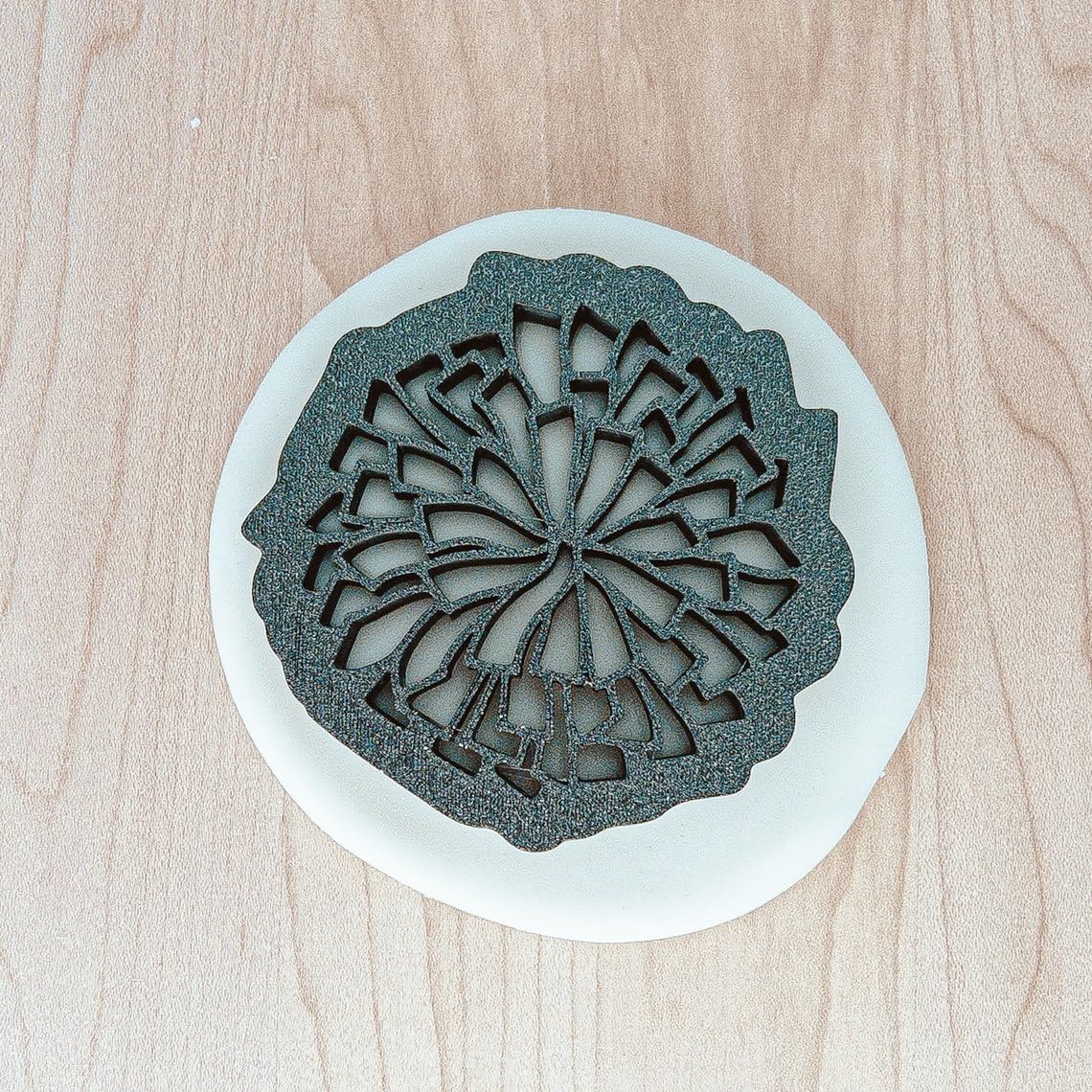Pom-Pom Cheerleading Detailed Cookie Cutter Cookie for Fondant, Clay, Dough DIY Cheerleader Cookies, Sports Team Baking, Spirit Event Crafts, School Spirit Projects Made in India - Image 2