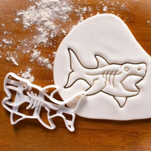 Megalodon Body Cookie Cutter | Create Giant Shark-Themed Marine Parties, Ocean Adventures, Creative Fun, Party Supplies, Baking Tools, Unique Gifts for Bakers, Marine Cookies (ONLY BODY)