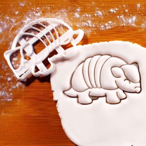 Cute Armadillo Cookie Cutter | DIY Cake Biscuit Cookie Cutter | Kitchen Cooking Decoration Tool (Pack of 3)