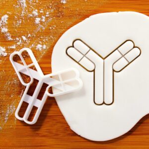 Antibody Cookie Cutter | Ideal for Biomedical and Science-Themed Treats | Perfect for Immunology and Medical Science Events | Durable Cookie Biscuit Cutter (ONLY ANTIBODY)