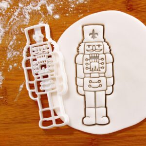 Christmas Soldier Cookie Cutter � Festive Guard in Uniform for Holiday Baking, Winter Parties, and Traditional Christmas Treats